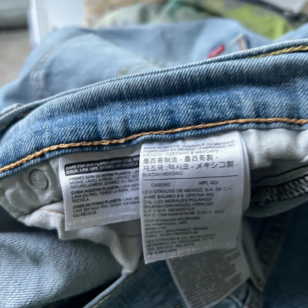 Levi's Blue Straight Jeans Classic Denim